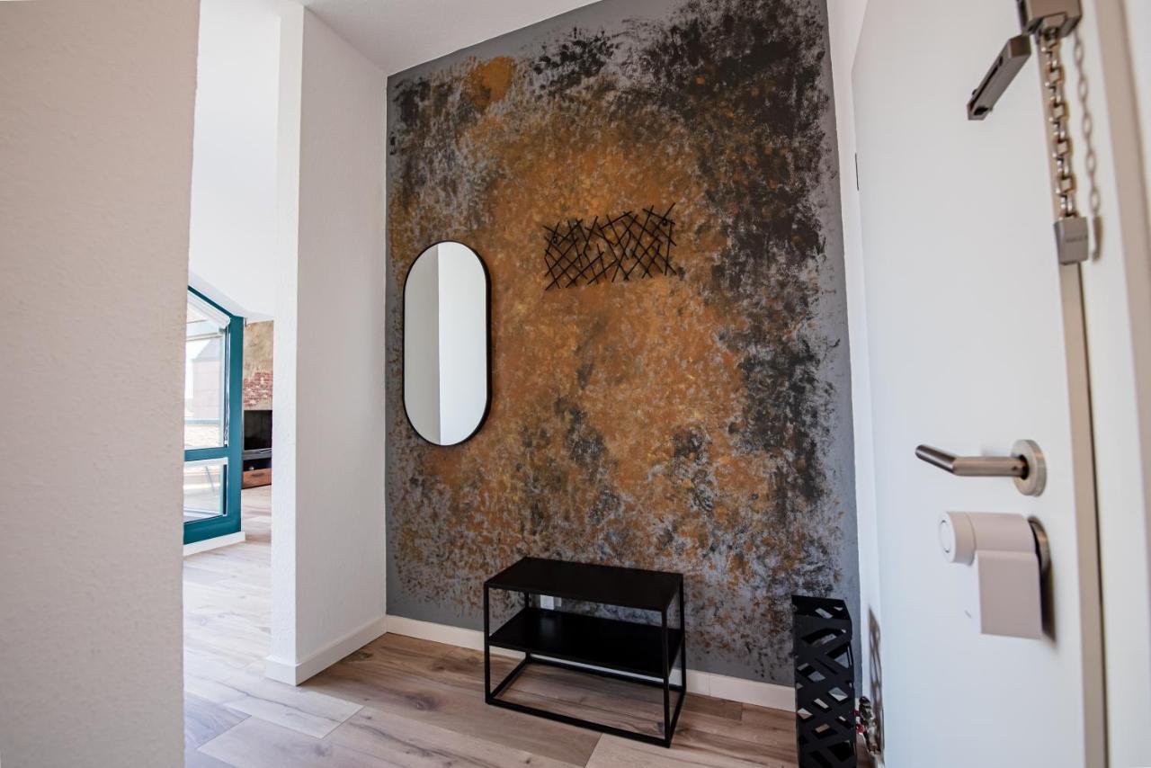 Industrie Stil Apartment Unweit Vom See 로스하임 외부 사진